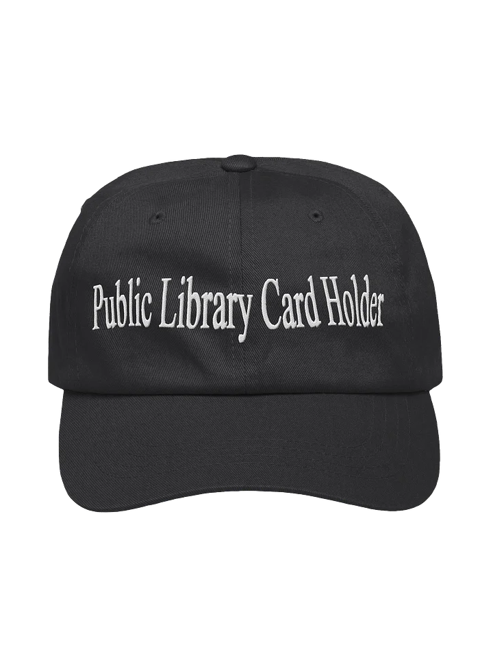 LIBRARY CARD HOLDER HAT product image (1)