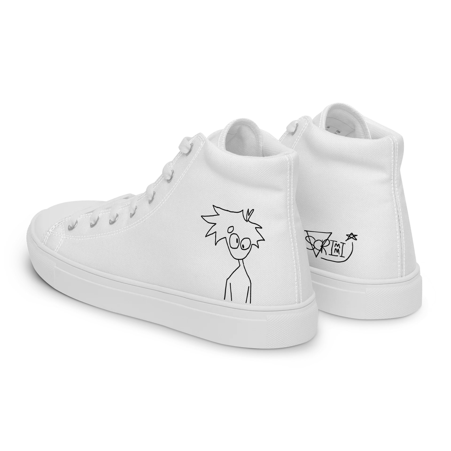 Scrimmij Clothing Steppas 001 - Scribbl the Scrimmijsona Whites product image (5)