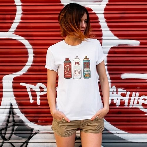 Spray Paint Cans Unisex T-Shirt

Get it now for 10% off at www.84cartel.com

#graffiti #graffitifashion #streetwear #tshirtde...
