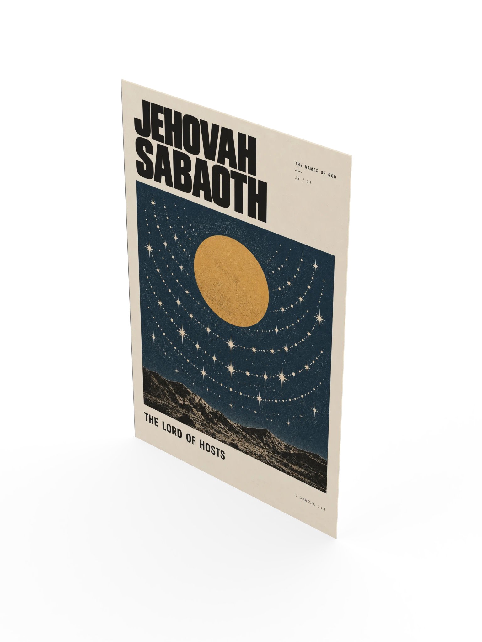 Jehovah Sabaoth | Names of God Art Print product image (3)