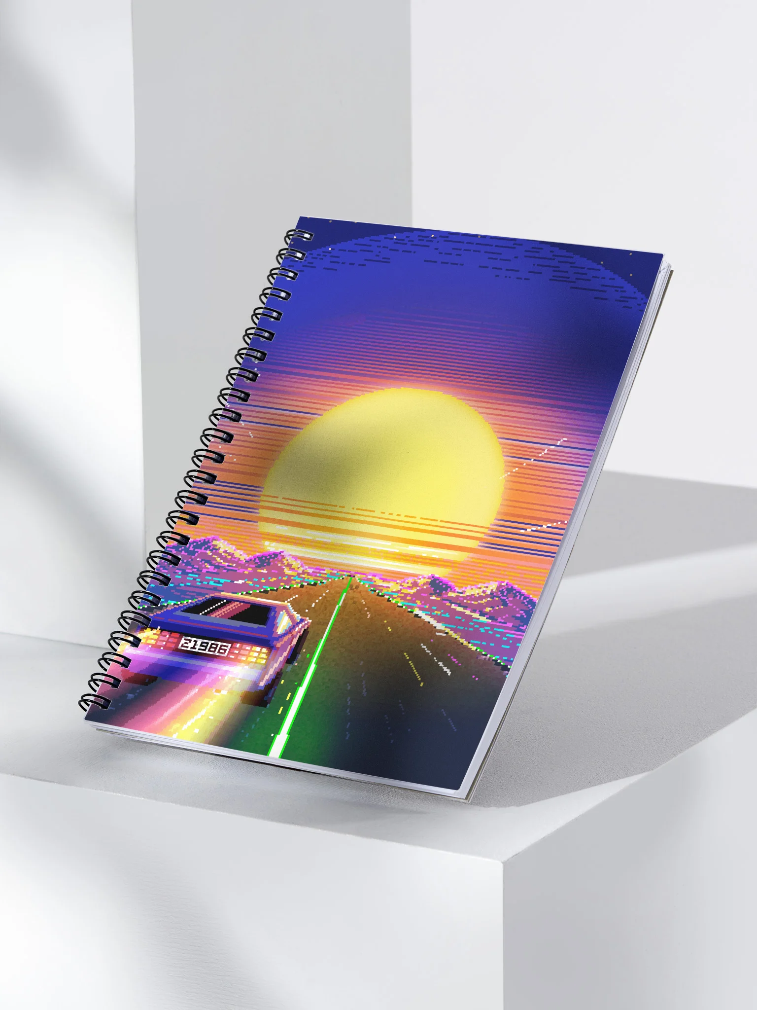 Synth City - Sunset - Notebook product image (3)