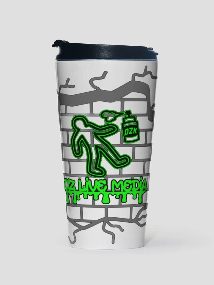 Neon Graffiti Stainless Steel Travel Mug product image (1)