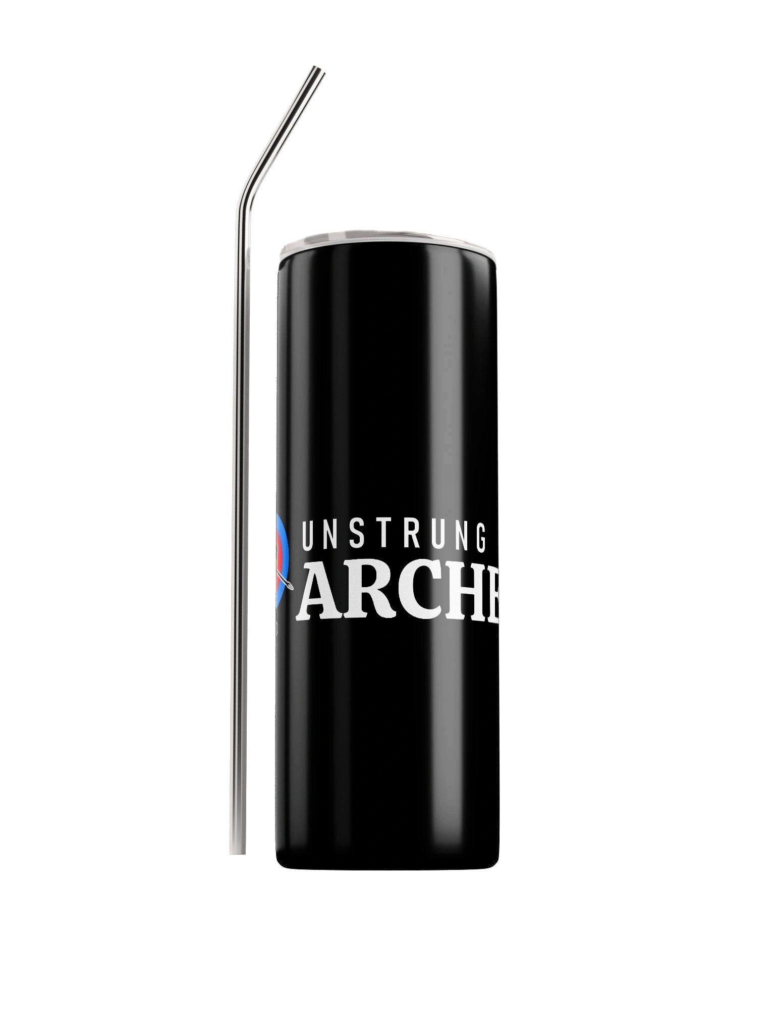 Unstrung Archery Black Stainless Steel Tumbler product image (1)