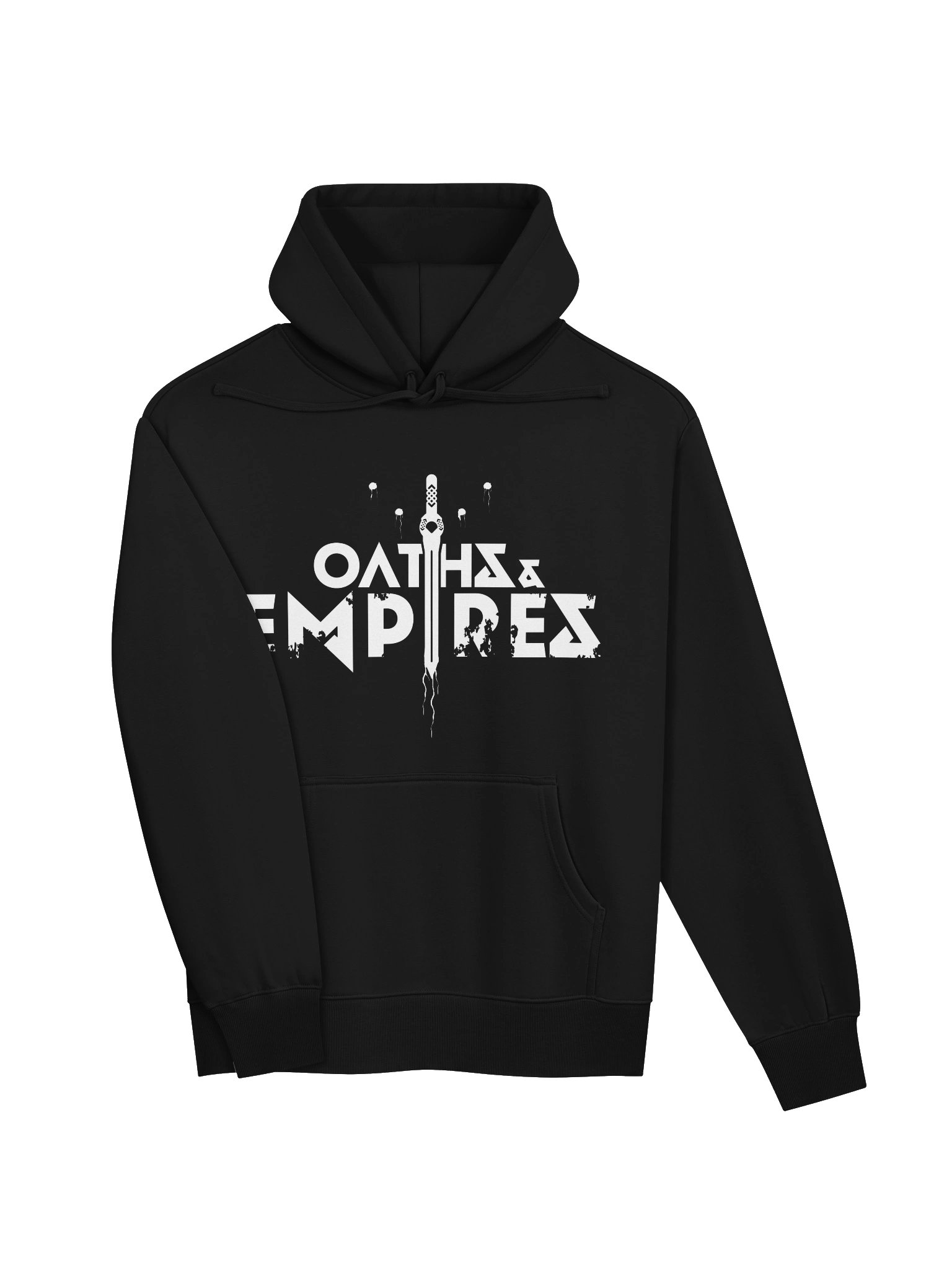 Oaths & Empires Large Logo Black Hoodie product image (3)