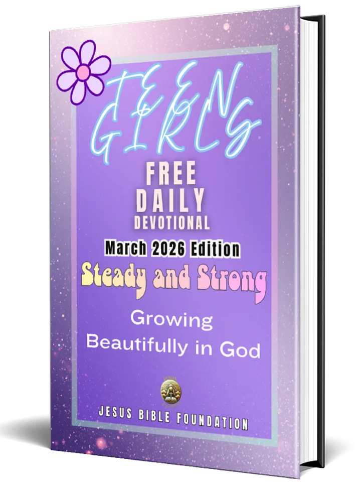 Teen Girls Free Daily Devotional March 2026 Edition: Steady and Strong: Growing Beautifully in God product image (1)