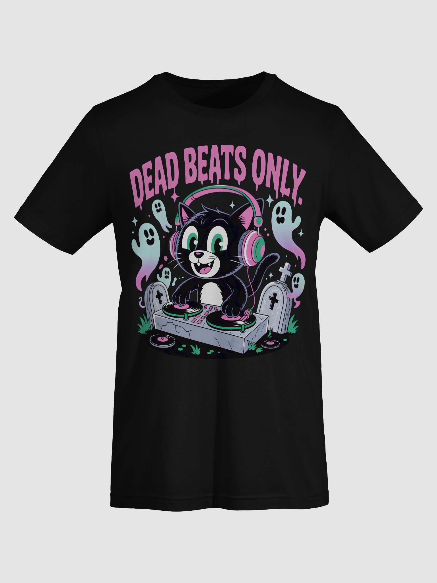 Graveyard Groove Kitty Tee product image (7)