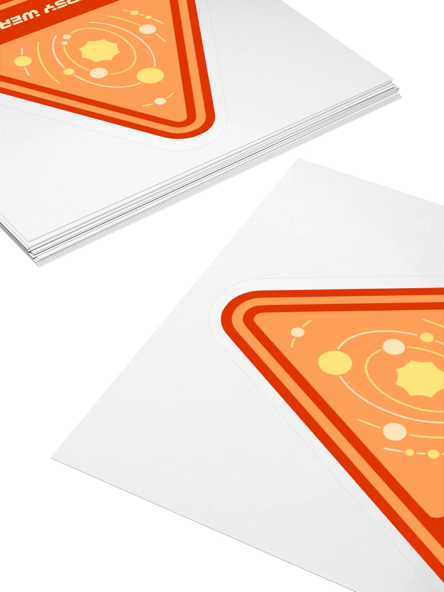 Orbiting Space Travel Kiss Cut Stickers product image (4)