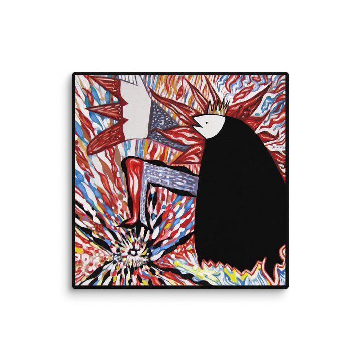 The Loyal Shadow Allcolor Stretched Canvas product image (2)