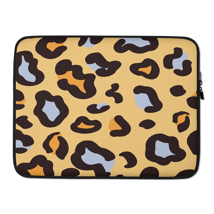 Faux Fur-Lined Laptop Sleeve product image (2)