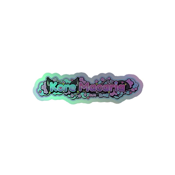 Logo 2.0 Sticker (Holo) product image (2)