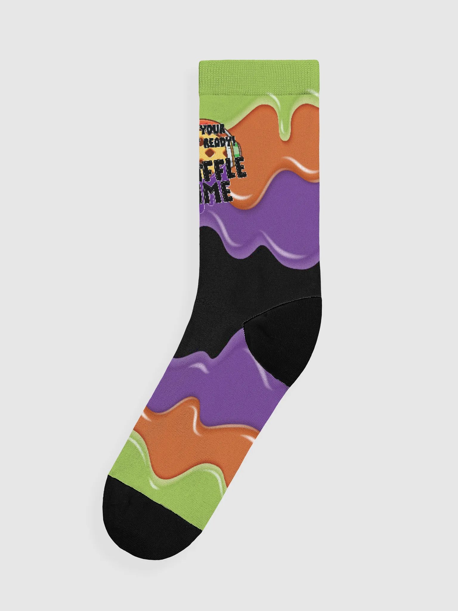 Waffle Time Crew Socks product image (1)