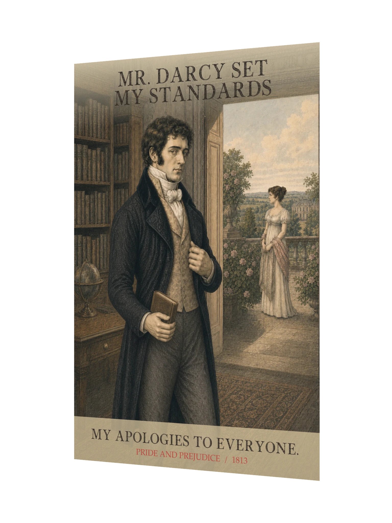 Darcy Set My Standards -- Pride and Prejudice Art Print product image (11)