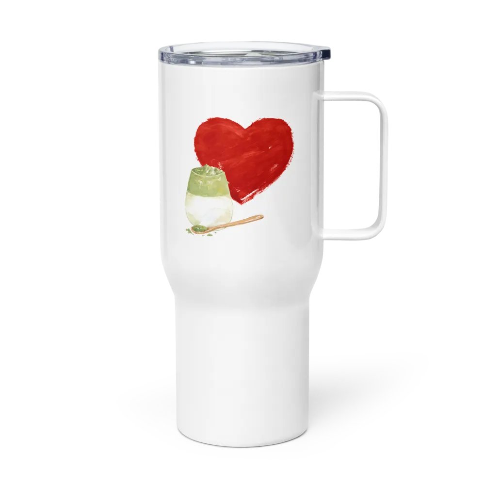 I Heart Macha Travel Mug product image (4)