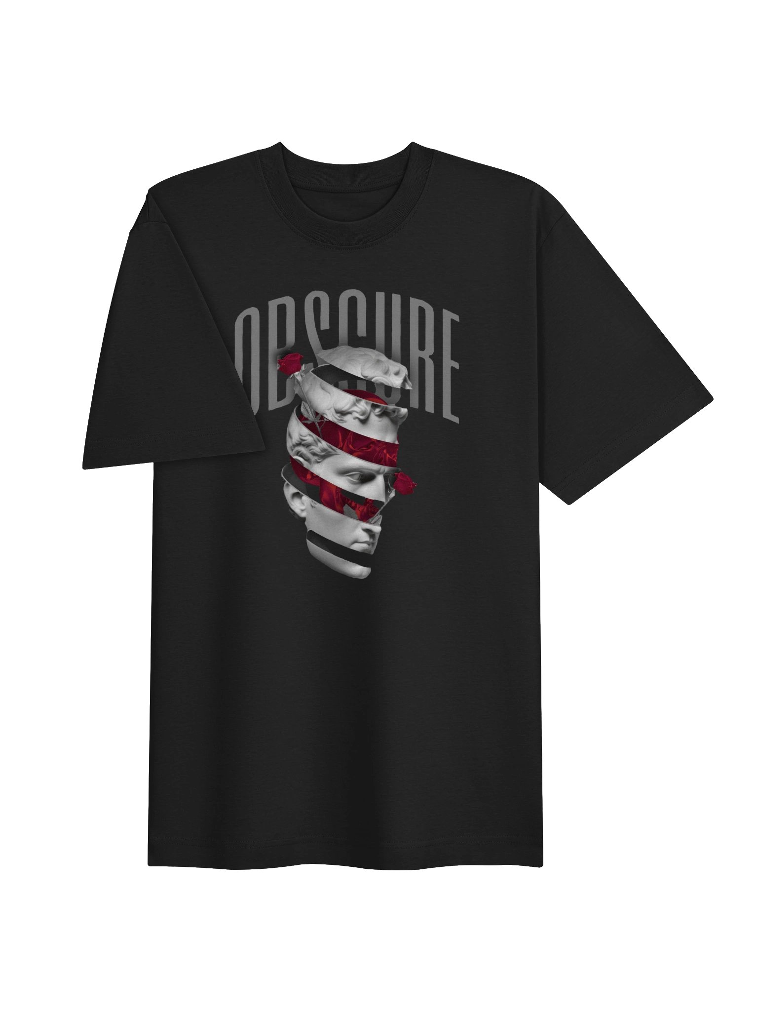 OBSCURE Fragmented Rose Head Tee product image (5)