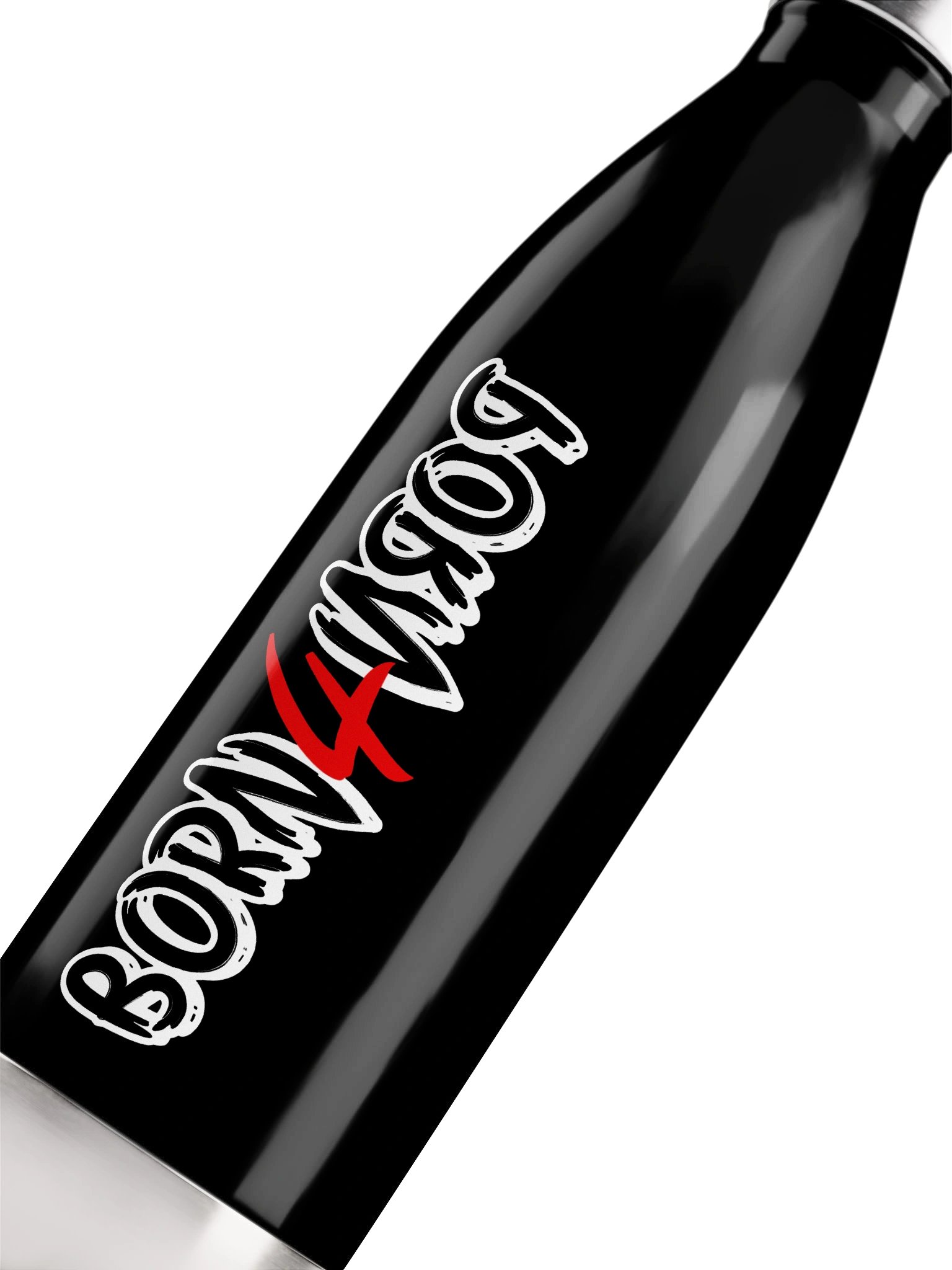 BORN4PORN 2 stainless steel water bottle product image (5)