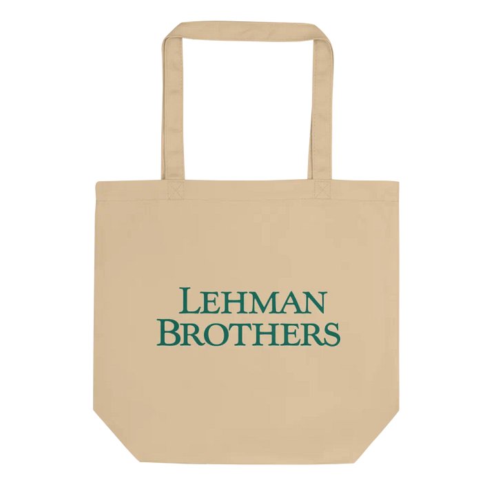 Lehman Brothers Tote Bag product image (1)