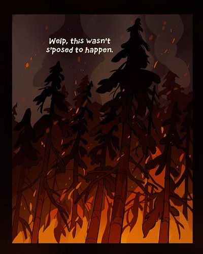 4/15 Pages of my comic Don’t Borrow Trouble
Read the rest on surphmespicy.com‼️
Keep scrolling on the site & make an account ...