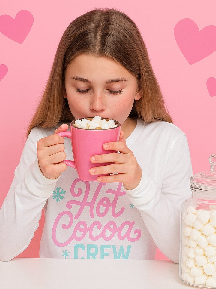 Hot Cocoa Crew Long Sleeve Tee product image (1)