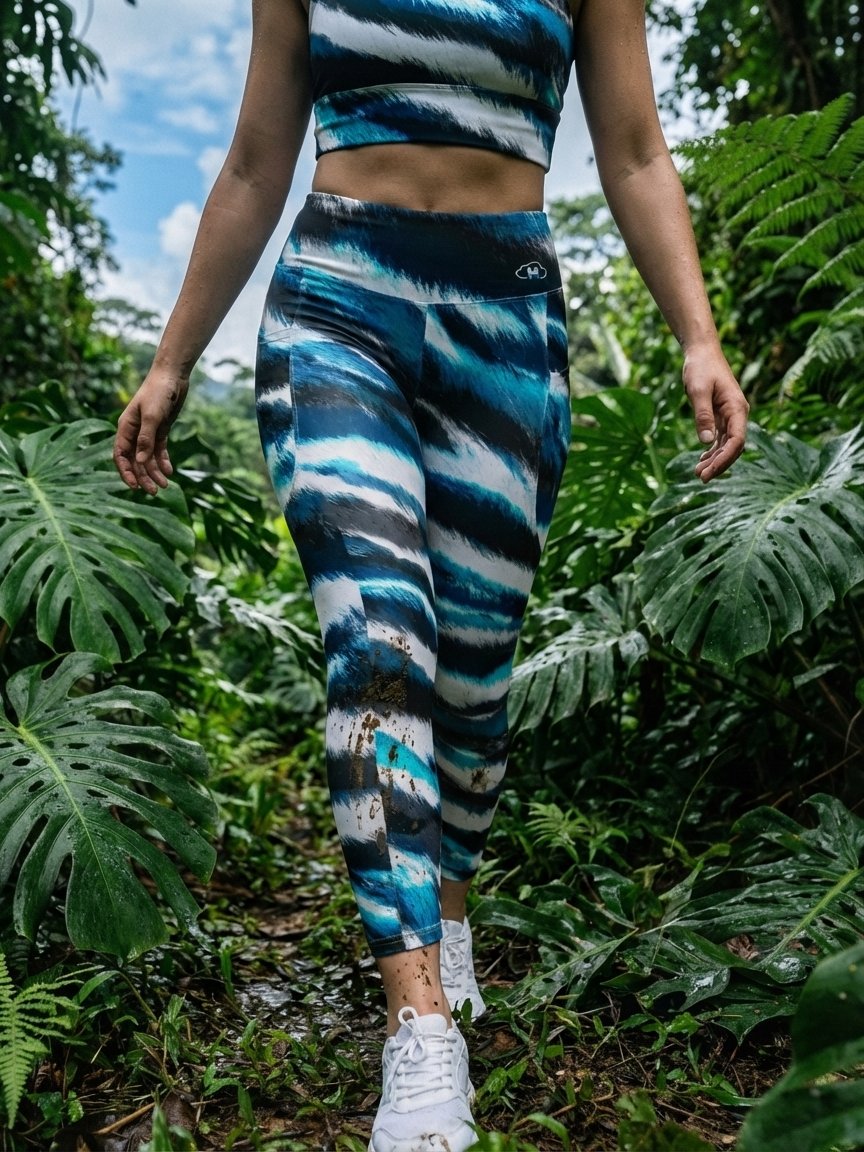 Animal Blue-Leggings with pockets product image (3)