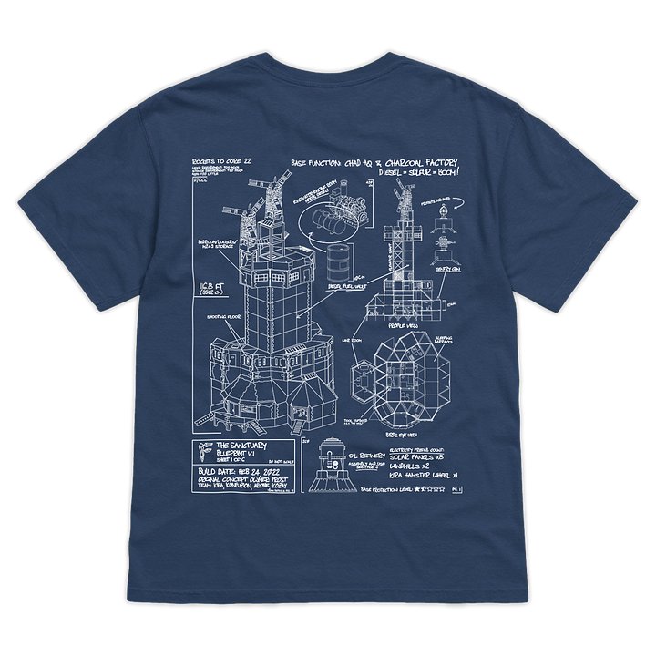 Sanctuary T-Shirt (Blueprint Collection) product image (1)