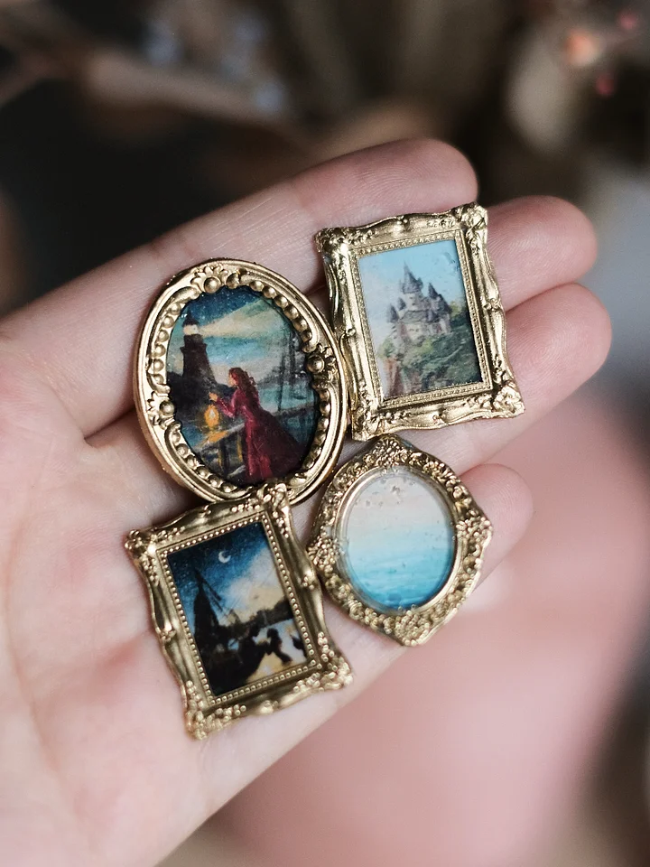 PREORDER Handmade Magnets By the Sea- Pack of 4 product image (1)