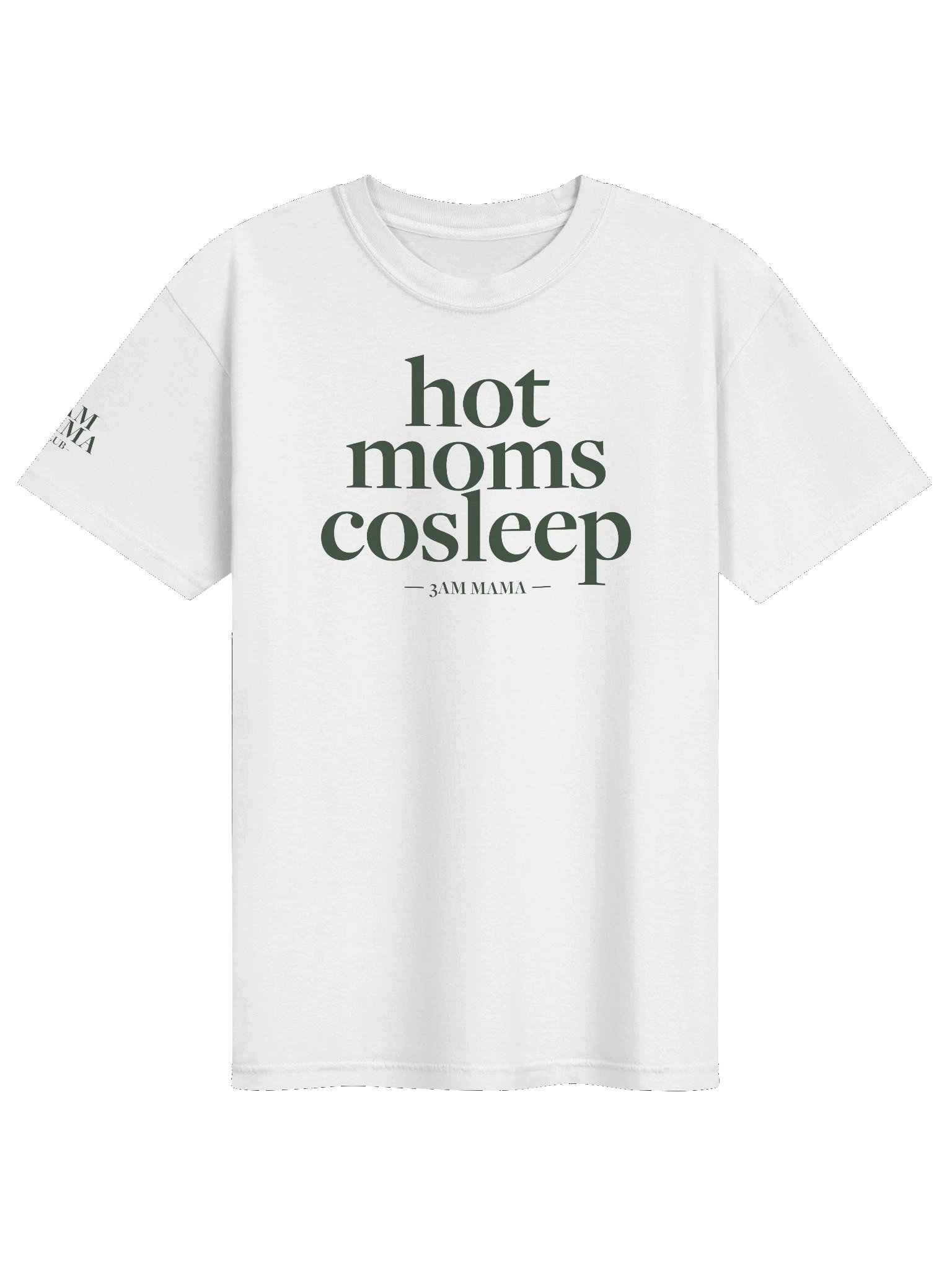 Hot Moms Cosleep Tee - White product image (1)