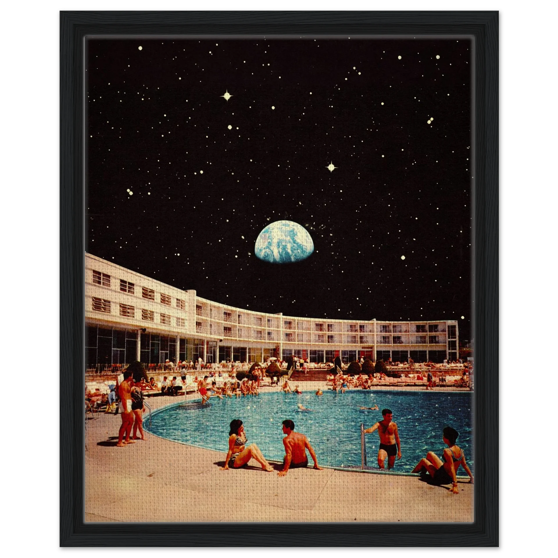 Lunar Pool Wall Art