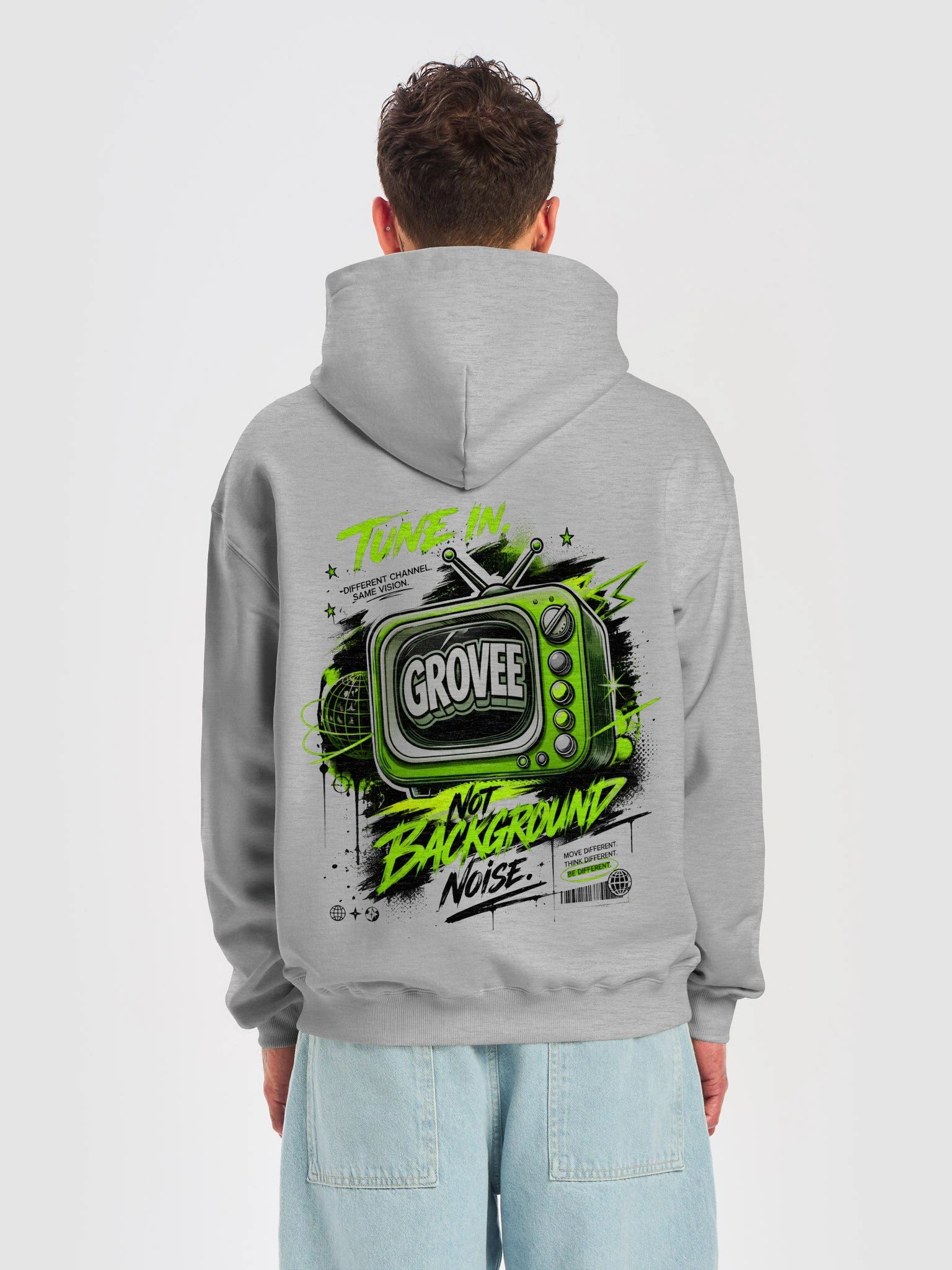 Grovee Colour French Terry Hoodie product image (4)