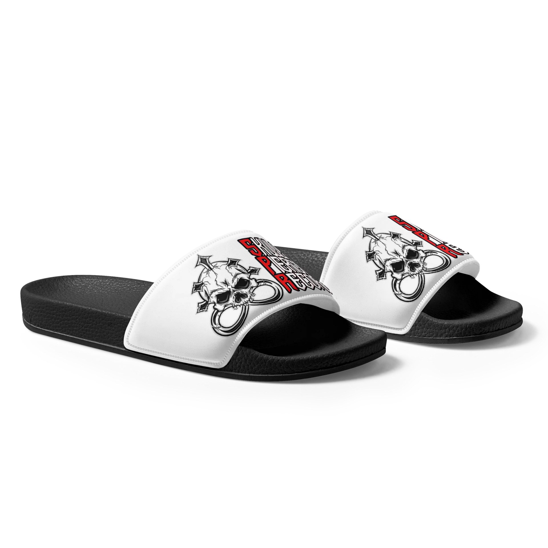 Skull Piercing Records Men's Slides product image (2)