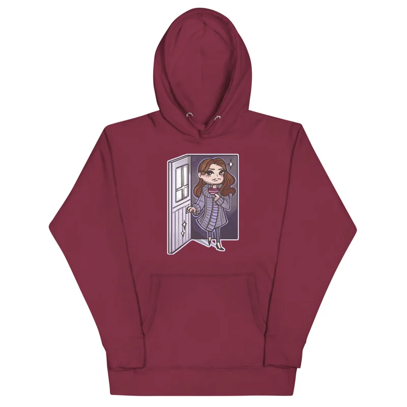 Rich White Cartoon Lady Hoodie product image (2)
