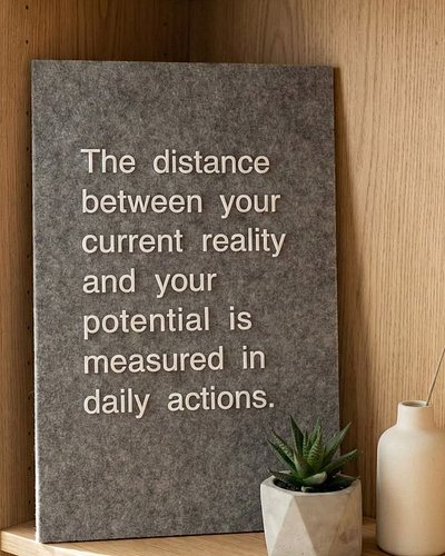 Your future is not created overnight,  it is built through the small actions you choose every single day. Stay consistent, st...