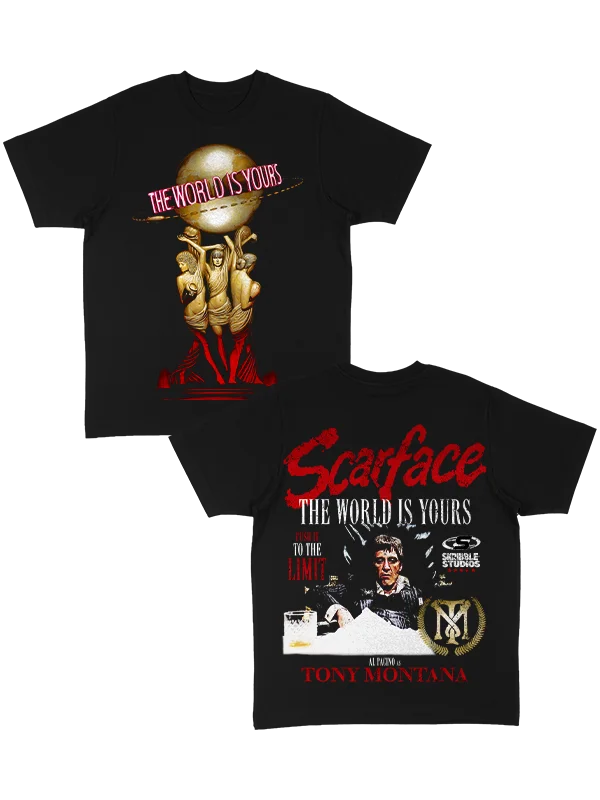 Skribble Studios The World Is Yours Luxury Tee product image (1)