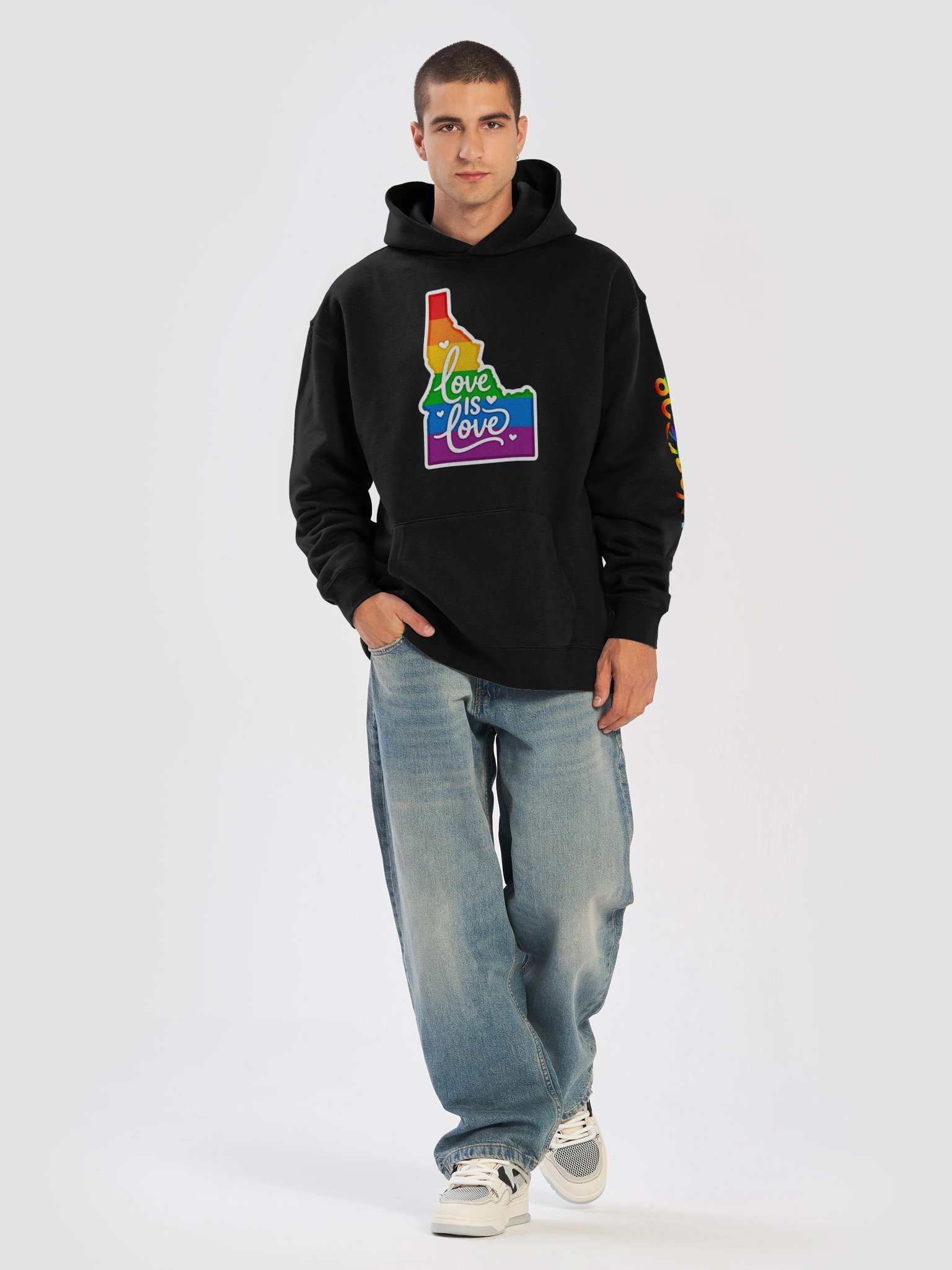 Premium Love is Love Hoodie product image (1)