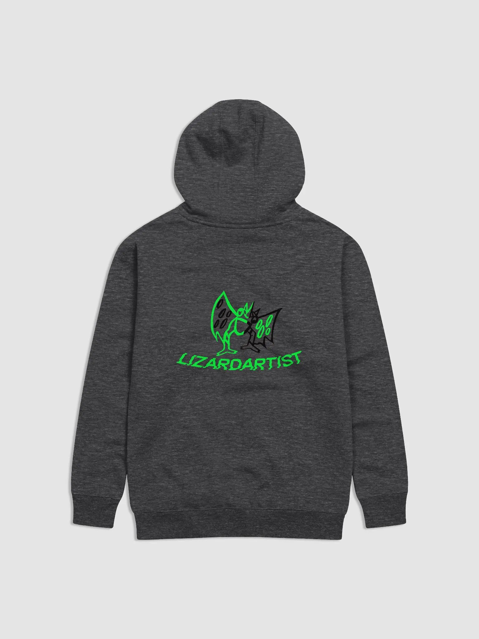 Glitched Crypto LizardArtist Hoodie product image (1)