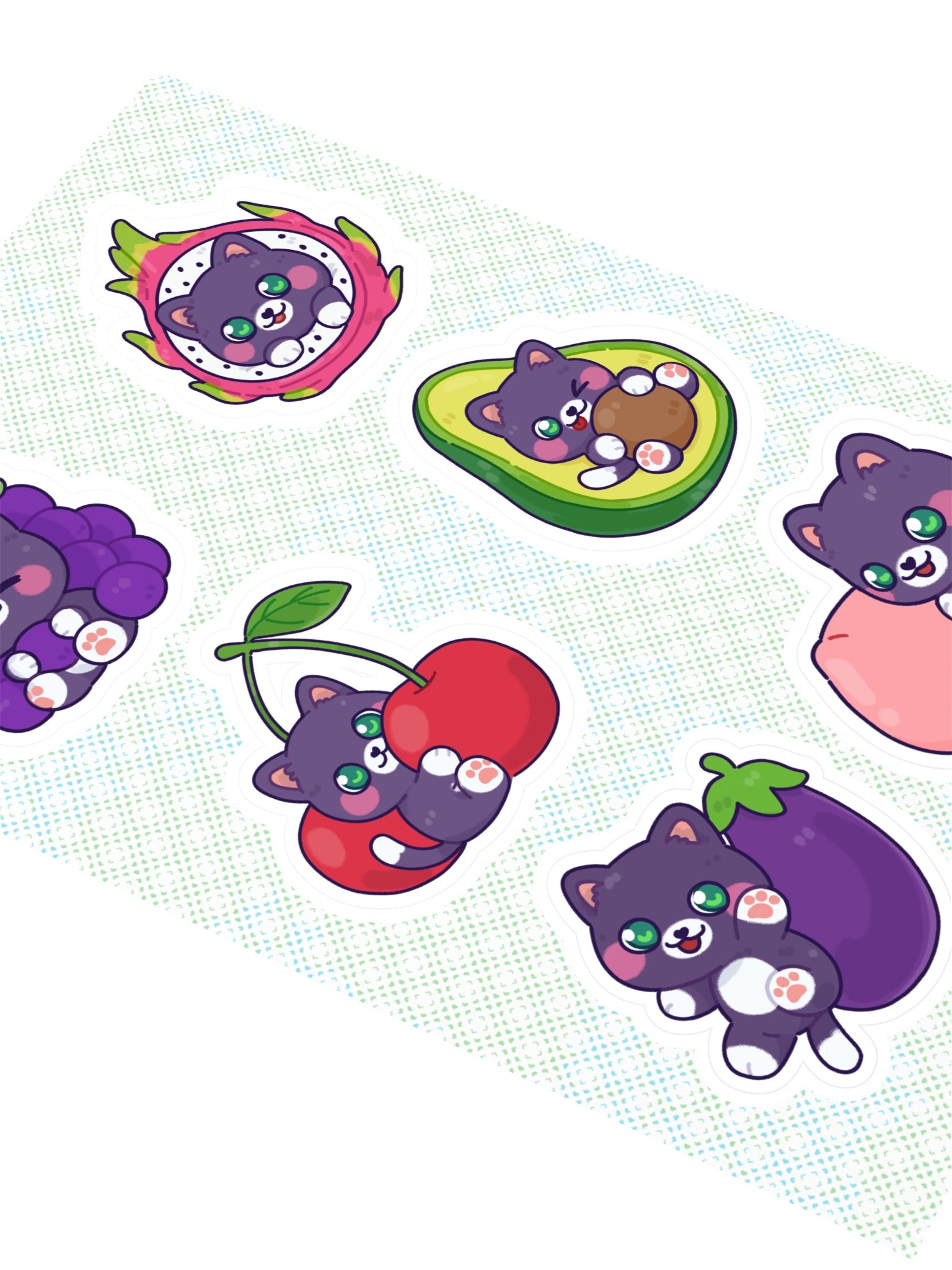 Fruit Cat Salem No. 2 Decal Sheet product image (2)