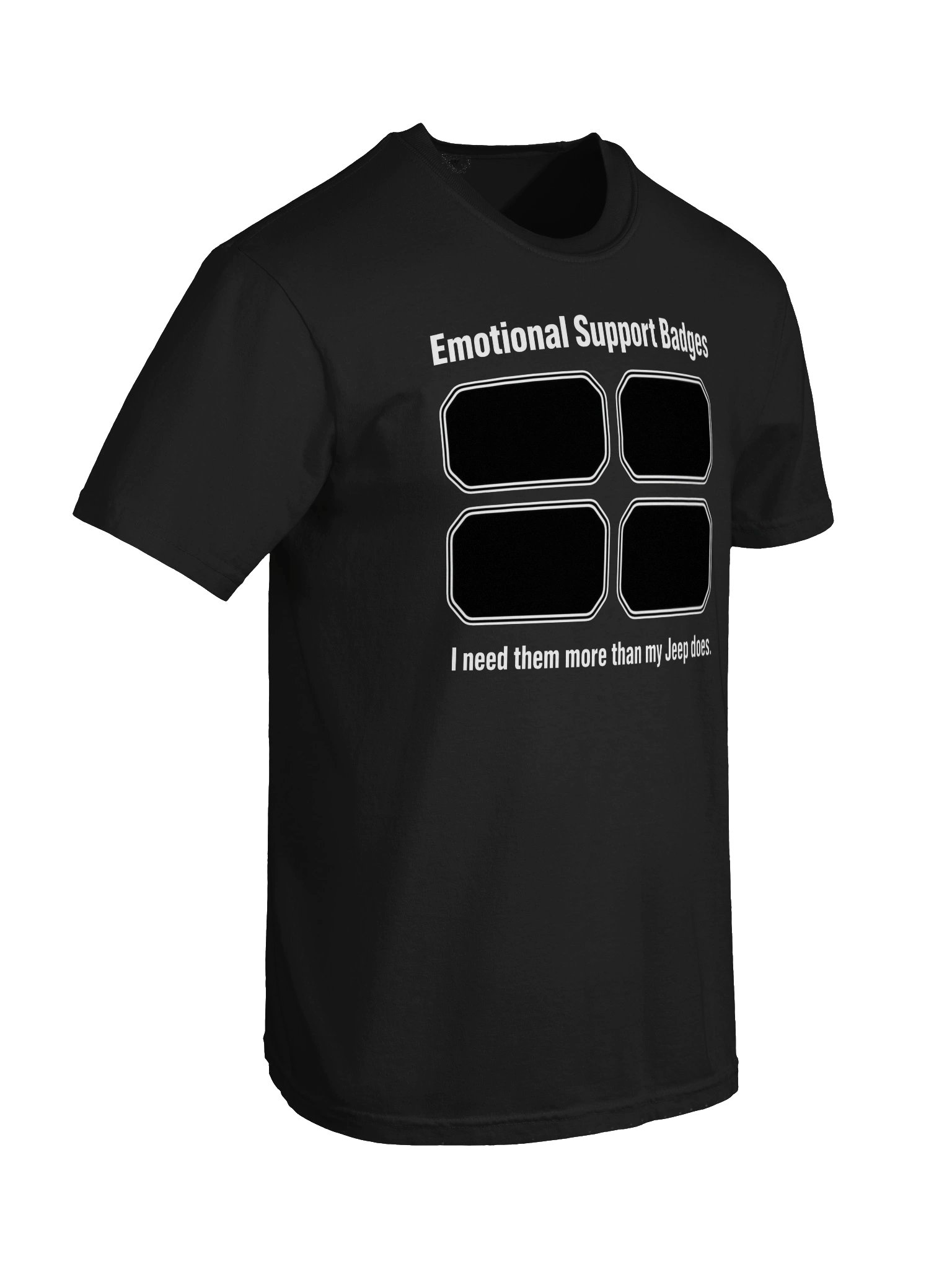 Emotional Support Badges Tee product image (6)