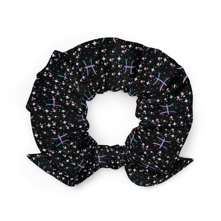 Pisces, Pastel Pisces Glyph, Scrunchy product image (2)