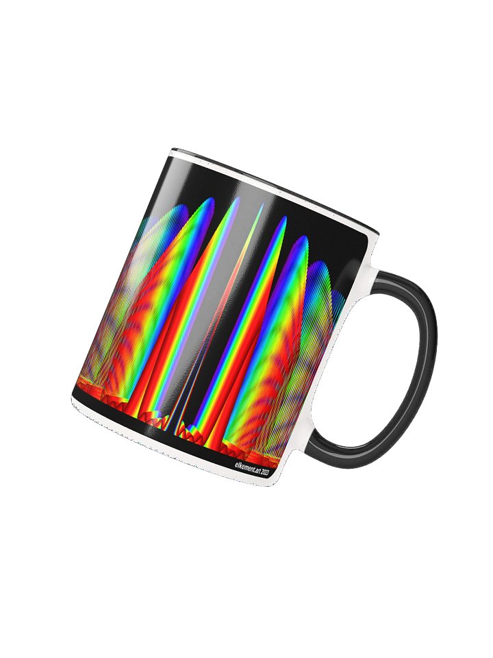 Stargate of Diffraction n=5 - Physics Art Mug product image (2)