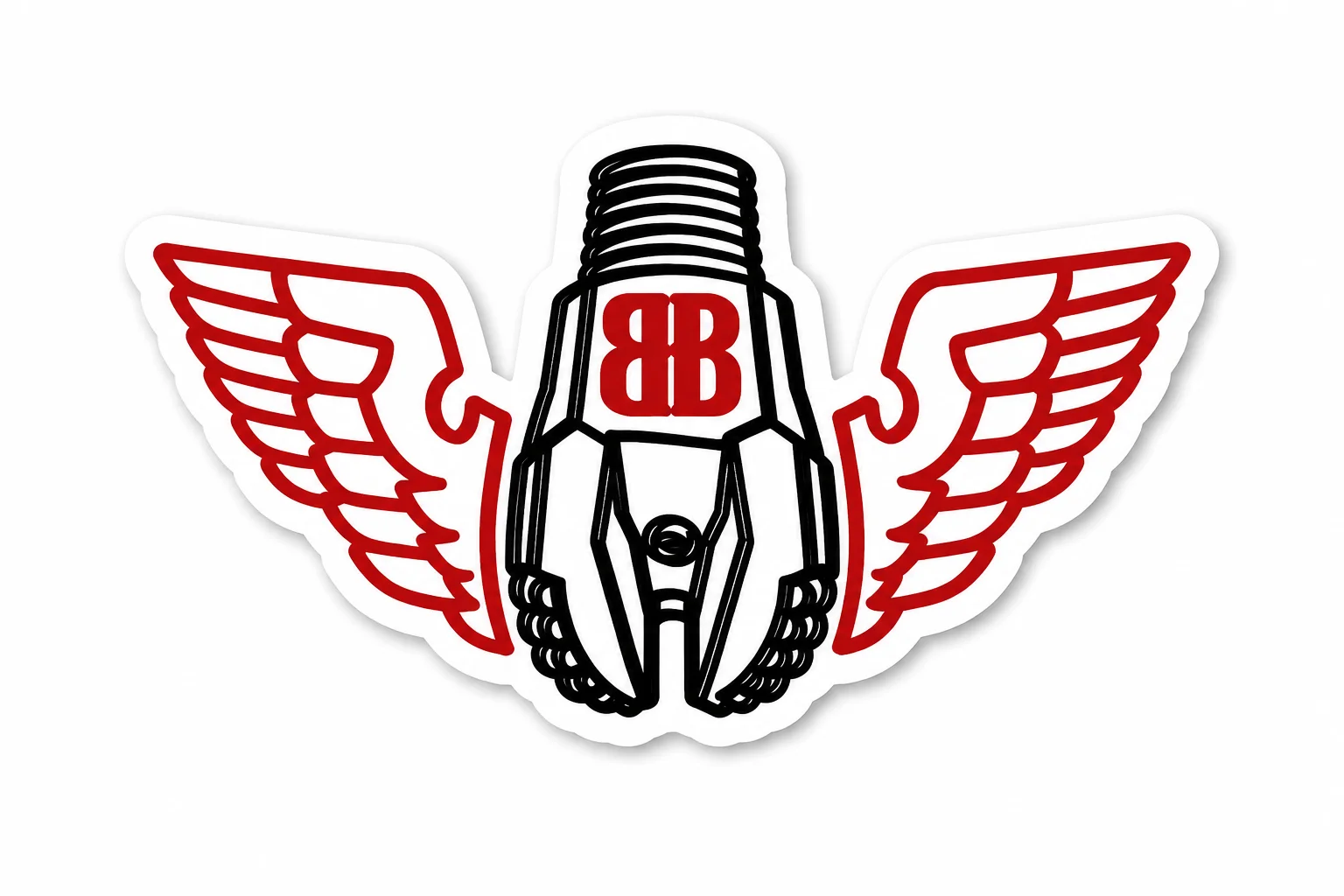 Broken Bit Logo Sticker product image (1)