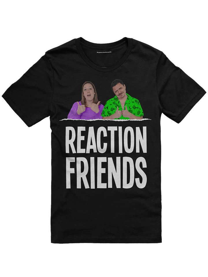 Reaction Friends M&J Full Front - Supersoft Unisex T-Shirt – RNTV Signature Collection product image (1)