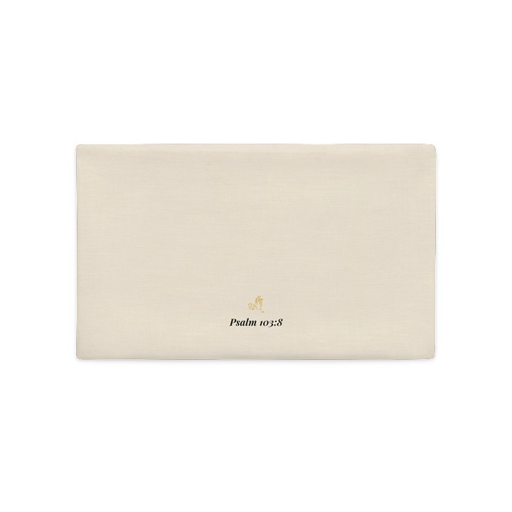 Rosebud Landscape Pillowcase – 20x12" (Bone Cream) \| By Grace Capsule product image (2)