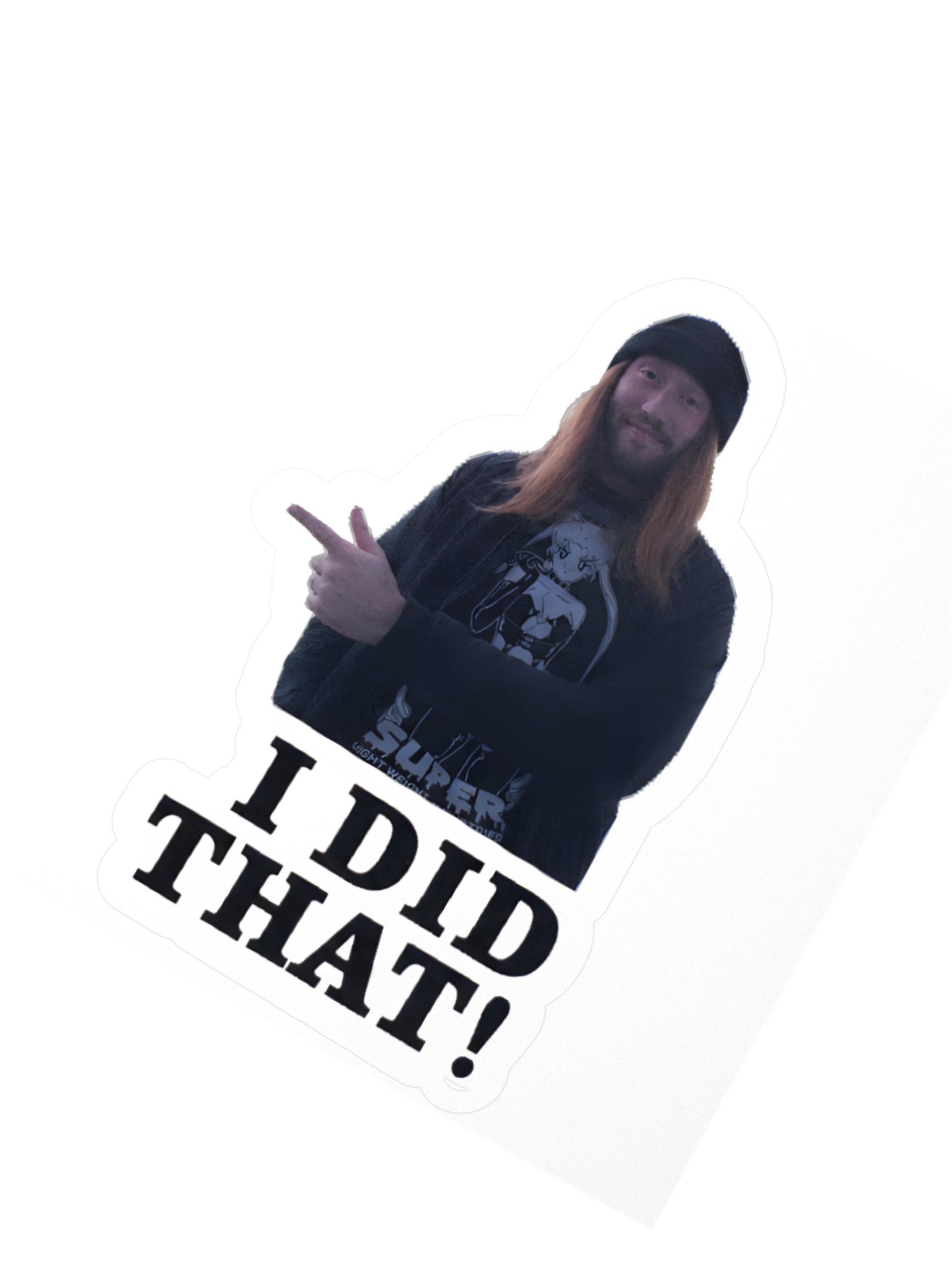 The Zaiyke Did That Sticker product image (2)