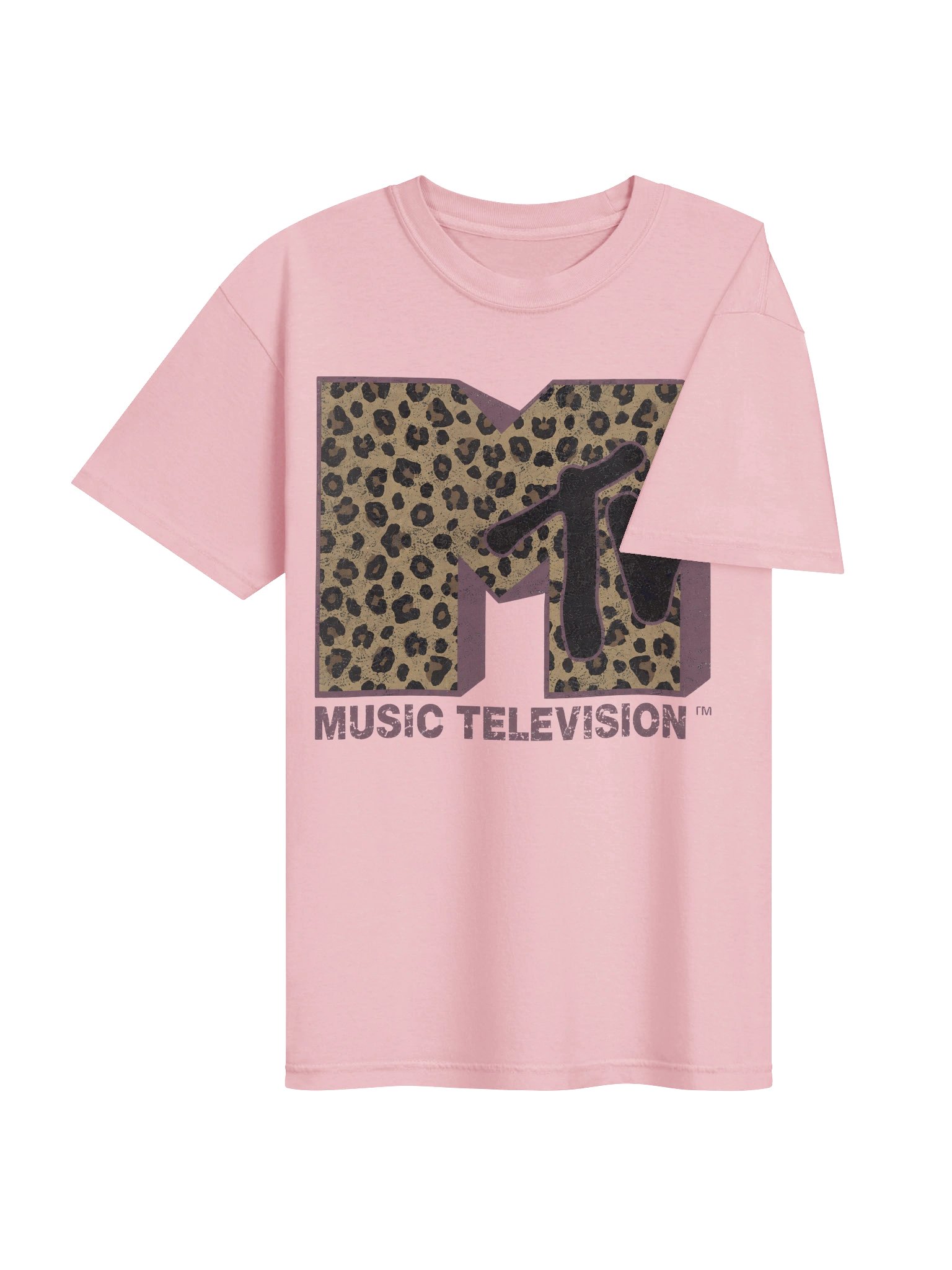 MTV Classic Leopard Print Bold Logo Shirt, Music Television MTV Logo Tee, Retro 80s 90s Style MTV Tee, Disneyland Family Matching Tee product image (44)