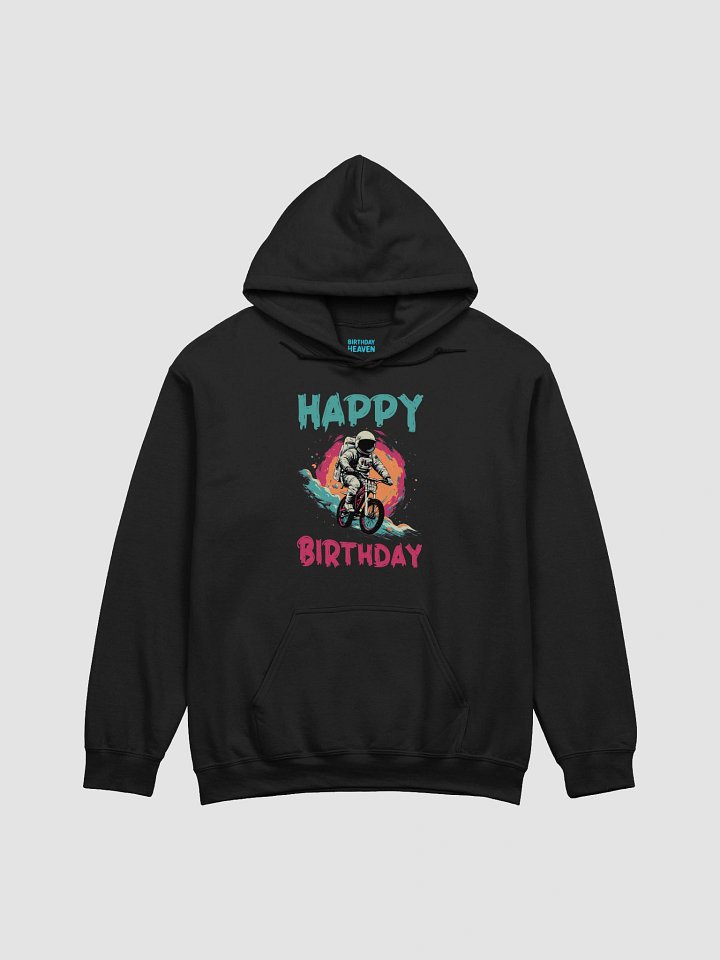 Happy Birthday (Astronaut on a Bike) Hoodie product image (1)