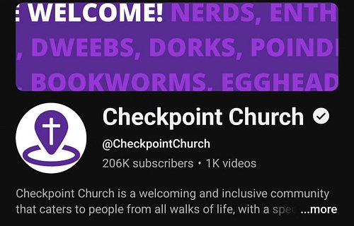 Checkpoint got our ✅️!

This is one of the many YouTube milestones made available to us as our channel grows to reach more ne...