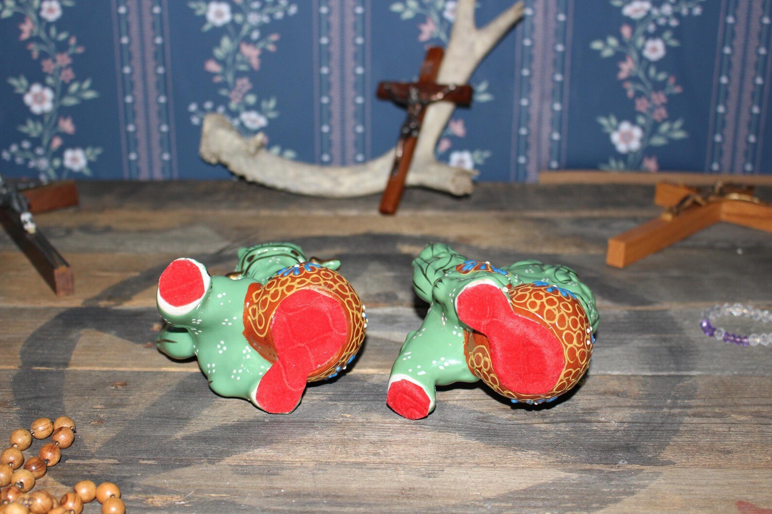 Artifact No.43 - Japanese Kutani Porcelain Shishi Guardian Lions/Dogs (might be haunted) product image (6)
