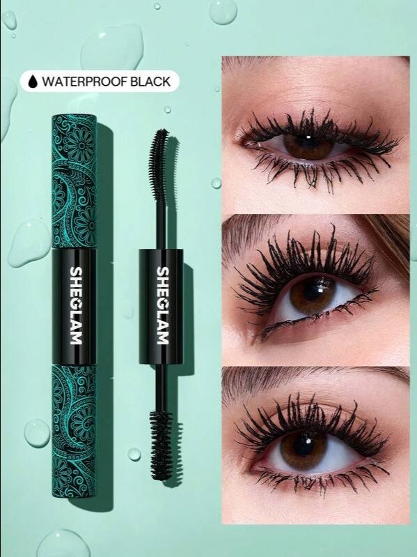 2-in-1 Volumizing & Lengthening Mascara | Dual-Ended Waterproof Lash Lifting Formula | ADLEST product image (1)