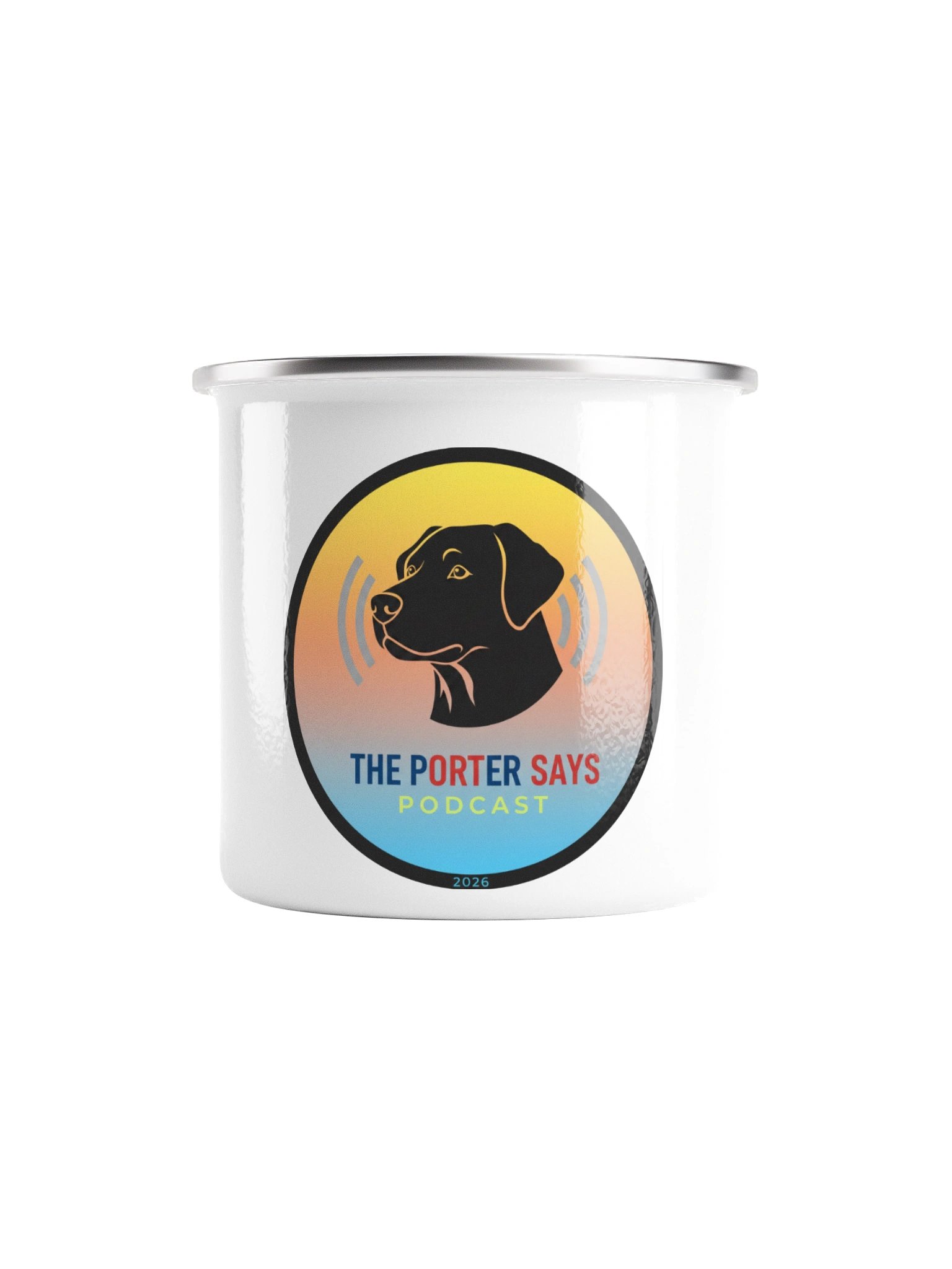 Porter Says Enamel Mug product image (2)