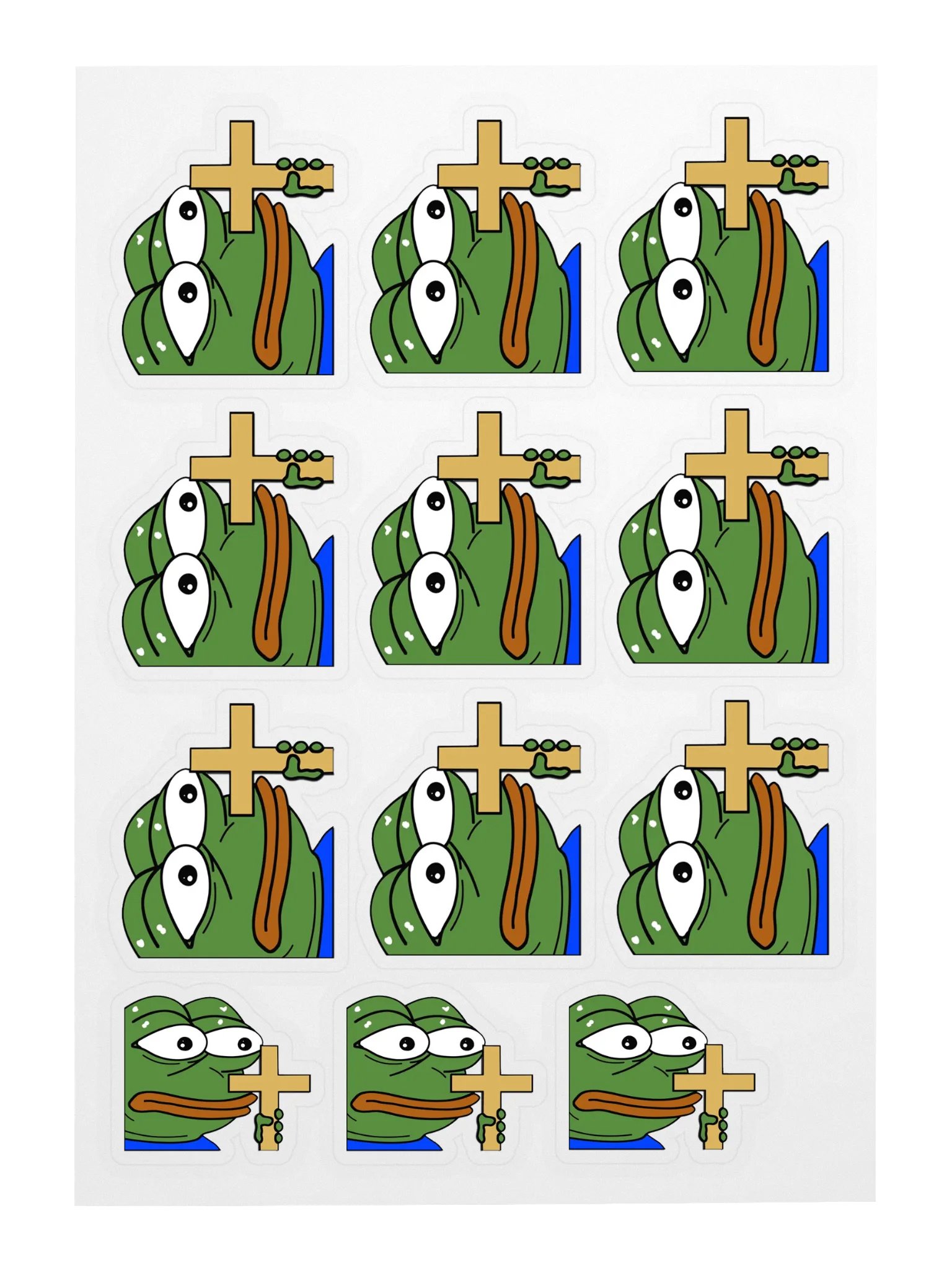 Stickers! - Pepe Cross Pack product image (3)