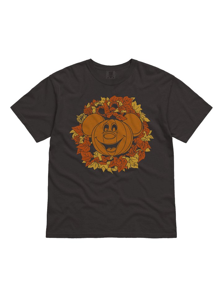 Pumpkin Mickey Fall Wreath Tee product image (1)